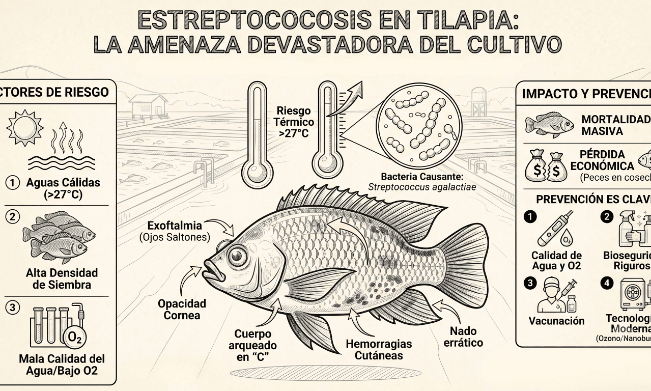 estreptococosis en tilapia