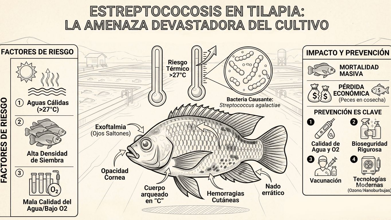 estreptococosis en tilapia
